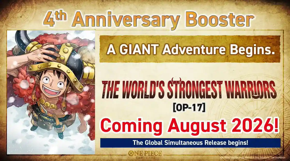 One Piece OP17: Le Ultime Notizie sui Guerrieri più Forti del Mondo