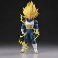 Vegeta Super Saiyan 3 figure showcasing detailed design and dynamic pose, perfect for Dragon Ball collectors.