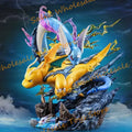 Dragonite evolution collectible figure featuring vibrant colors and dynamic pose, capturing the essence of the iconic Pokémon evolution.