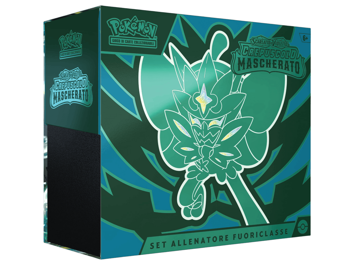 elite trainer box pokémon crepuscolo mascherato italiano sigillata