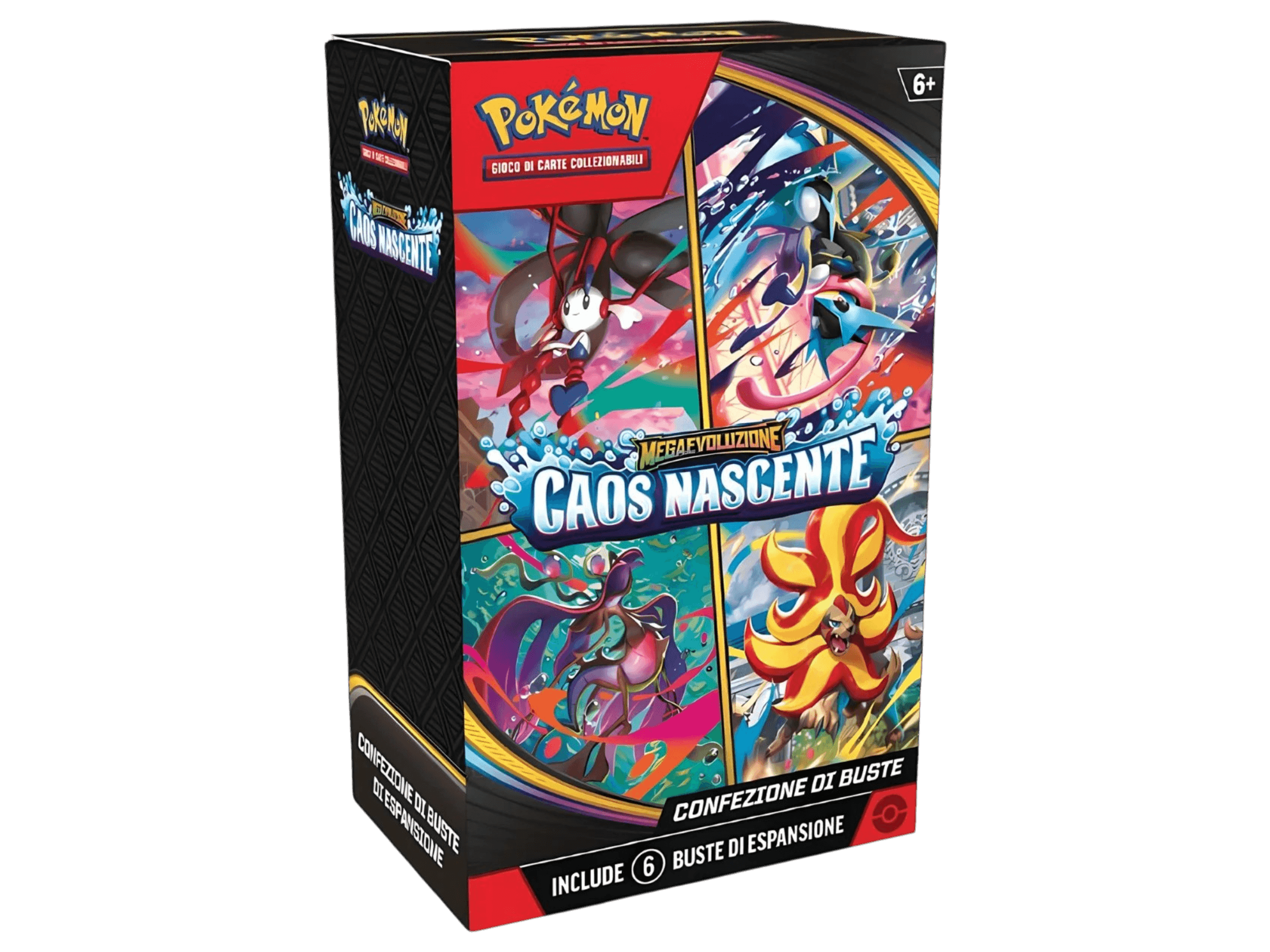 booster bundle pokémon caos nascente italiano sigillato