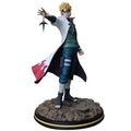 Minato Namikaze PVC action figure 30cm, dynamic pose with kunai, collectible for anime fans.