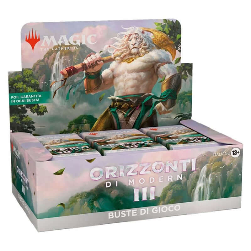 Play booster Magic Modern Horizons 3 italiano, confezione sigillata Wizards of the Coast.