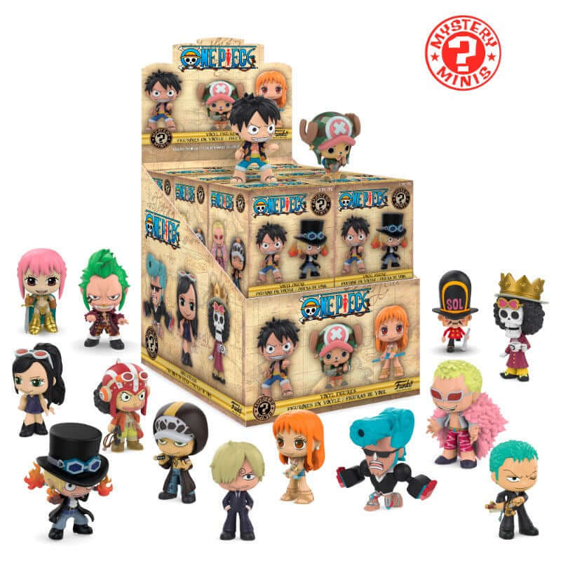 Funko Mystery Minis One Piece Dressrosa Saga 12pz