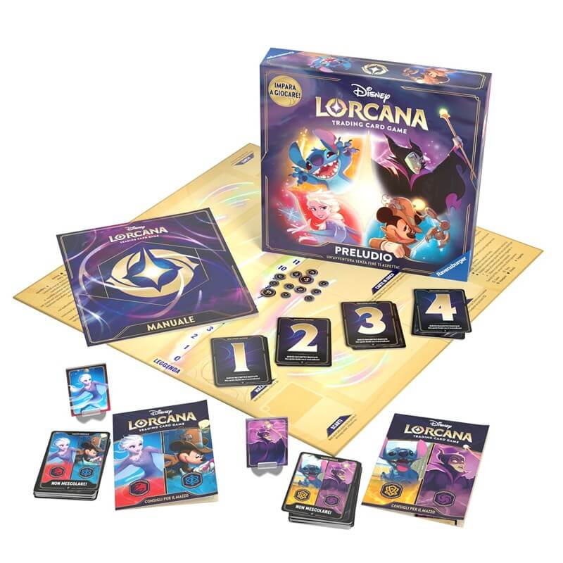 Preludio Lorcana Cieli Scintillanti italiano set introduttivo