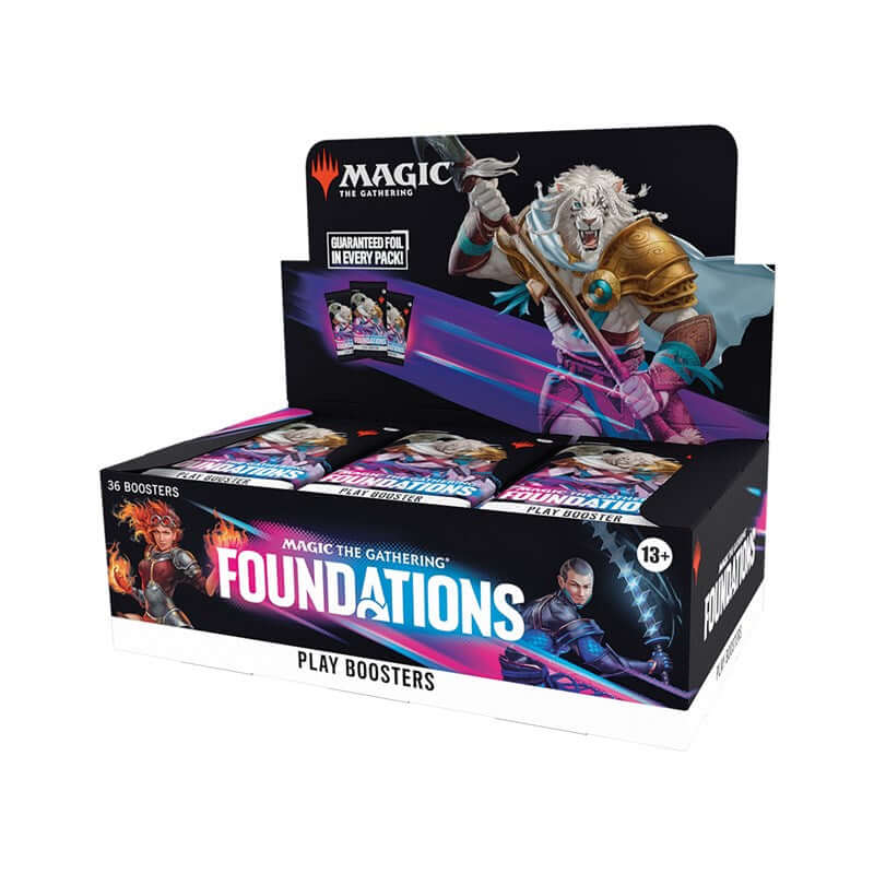 Play booster Magic Foundations inglese, confezione sigillata Wizards of the Coast.