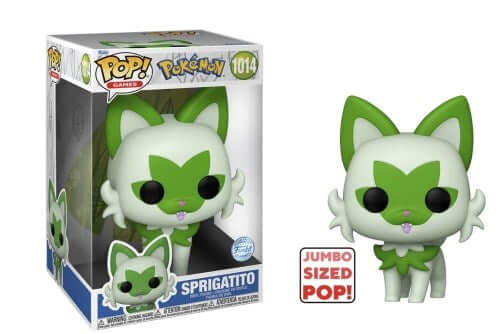 Funko Pop! Jumbo Pokémon Games - 1014 Sprigatito 25 cm 25 cm