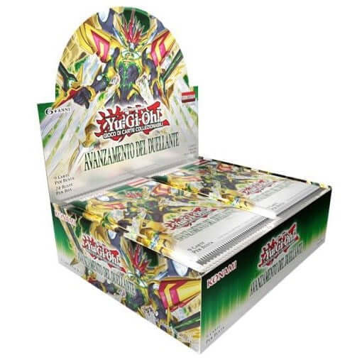 Display Yu-Gi-Oh! Avanzamento del Duellante italiano, confezione sigillata Konami.