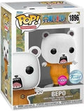 Funko Pop! One Piece 1896 Bepo (Flocked) (Exclusive) 9 cm 9 cm
