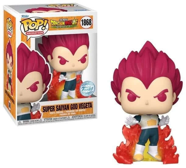 Funko Pop! Dragon Ball Super Broly - 1868 Vegeta SSG (Exclusive) 9 cm 9 cm