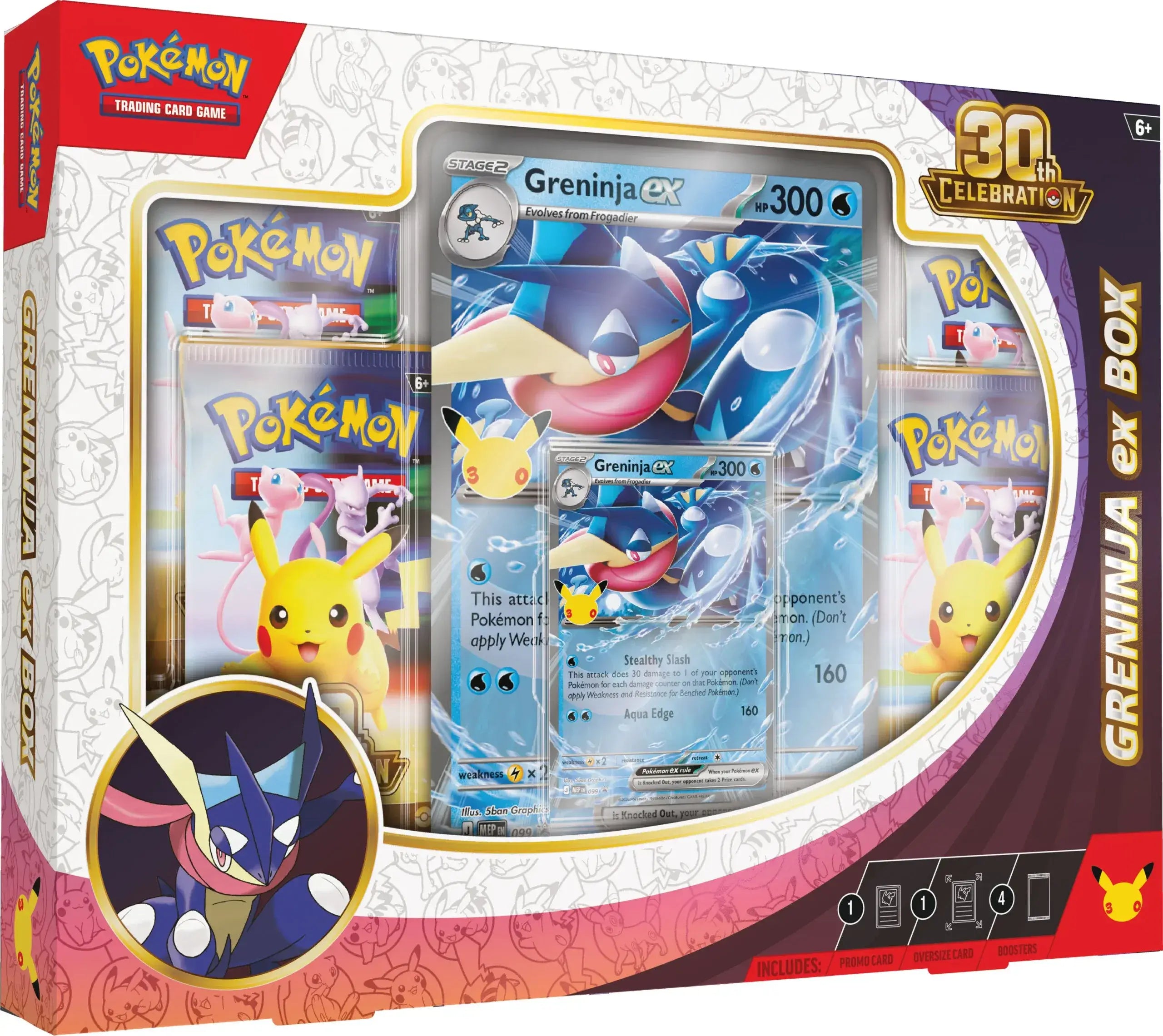 Pokémon 30° anniversario - Collezione Greninja-ex