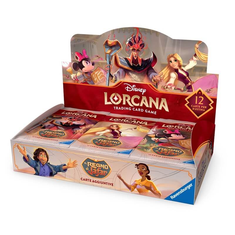 Booster display Lorcana Il Regno di Jafar italiano 24 buste