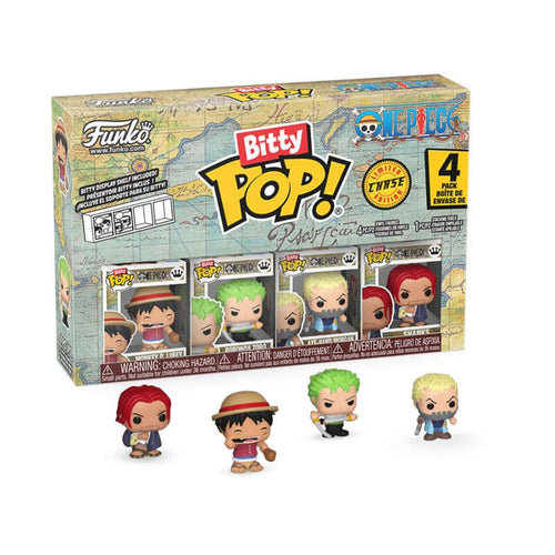 Funko Bitty Pop! One Piece Luffy 4pk