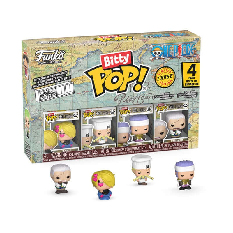 Funko Bitty Pop! One Piece Sanji 4pk