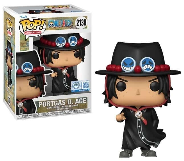 Funko Pop! One Piece 2130 Portgas D. Ace Intro (Exclusive) 9 cm 9 cm