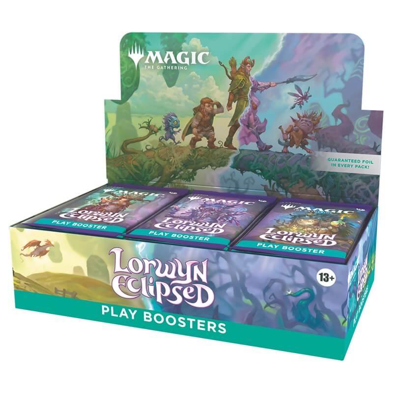 Play booster Magic Lorwyn Eclipsed inglese, confezione sigillata Wizards of the Coast.