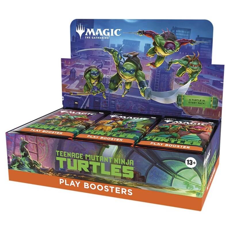 Play booster Magic Teenage Mutant Ninja Turtles inglese, confezione sigillata Wizards of the Coast.