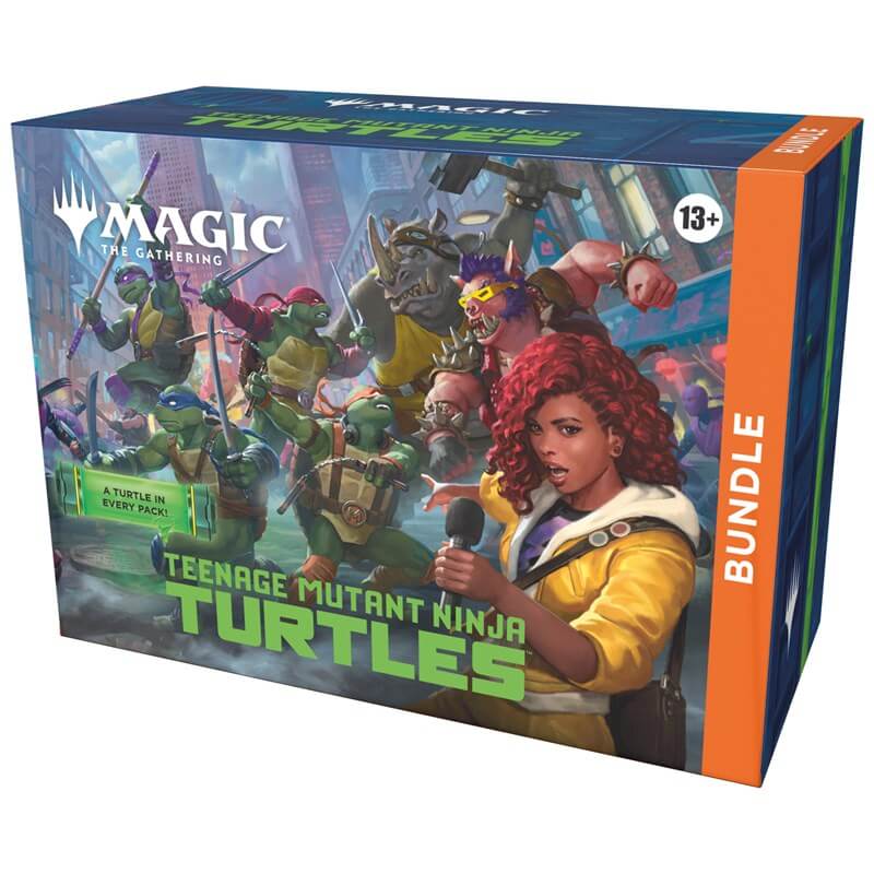 Bundle Magic Teenage Mutant Ninja Turtles inglese, confezione sigillata Wizards of the Coast.