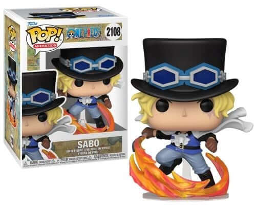 Funko Pop! One Piece 2108 Sabo 9 cm 9 cm