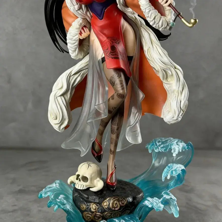 One Piece Boa Hancock Chinese Style 36cm figure with detailed design and elegant qipao.