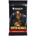 Play booster Magic Marvel Super Heroes italiano, confezione sigillata Wizards of the Coast.
