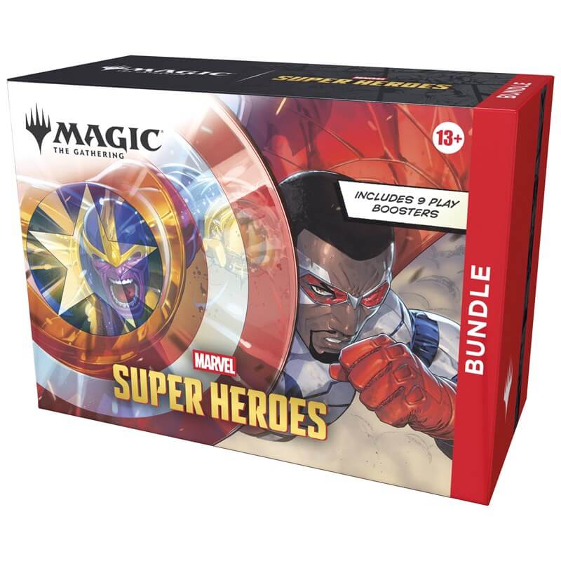 Bundle Magic Marvel Super Heroes inglese, confezione sigillata Wizards of the Coast.