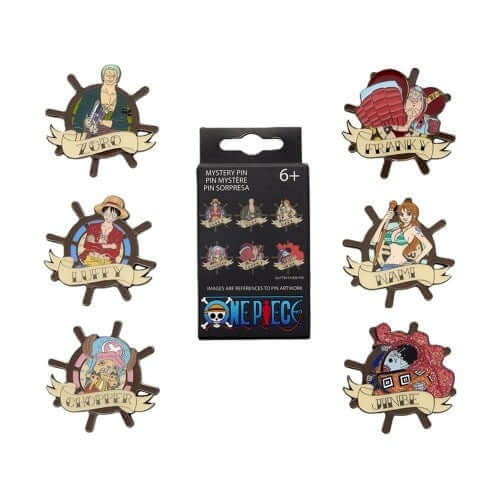 Funko Loungefly One Piece Mystery Pins - Mini Figures Tattoo 12pz
