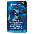 Commander deck Magic Reality Fracture italiano, confezione sigillata Wizards of the Coast.