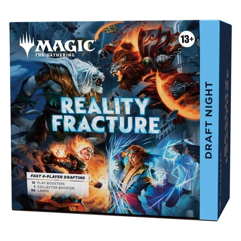Draft night Magic Reality Fracture inglese, confezione sigillata Wizards of the Coast.