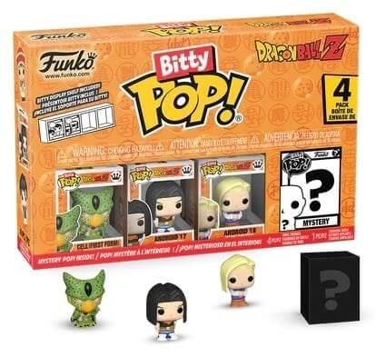 Funko Bitty Pop! Dragon Ball 4-Pack Z - Cell (First Form)