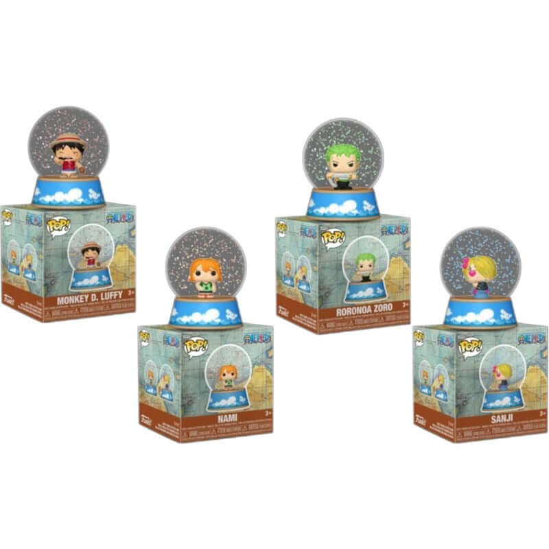 Funko Snow Globe One Piece Blind Box - 12pz