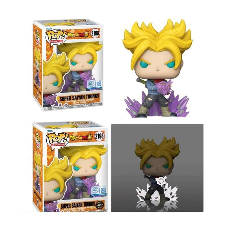 Funko Pop! Dragon Ball Super - 2198 SS Trunks With Chase (Exclusive) 9 cm 9 cm