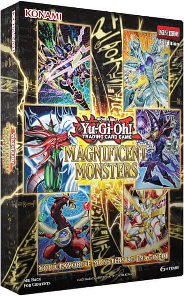Box Yu-Gi-Oh! Magnificent Monsters italiano, confezione sigillata Konami.
