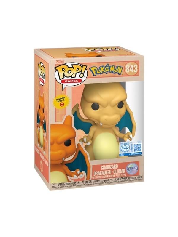 Funko Pop! Pokémon 843 Charizard (Soft Color) (Exclusive) 9 cm 9 cm