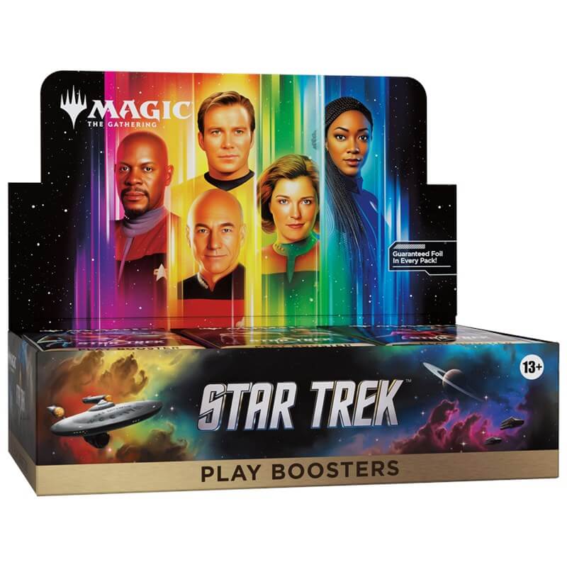 Play booster Magic Star Trek inglese, confezione sigillata Wizards of the Coast.