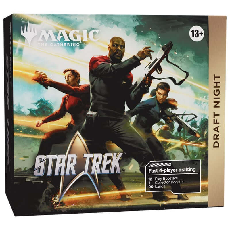 Draft night Magic Star Trek inglese, confezione sigillata Wizards of the Coast.