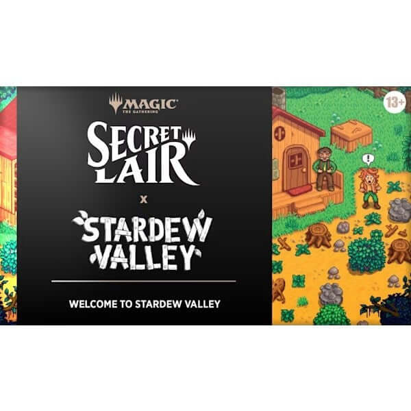 Secret Lair Magic Stardew Valley inglese, confezione sigillata Wizards of the Coast.