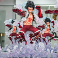 Snake Man Luffy action figure with dynamic pose, 30cm collectible from One Piece series.