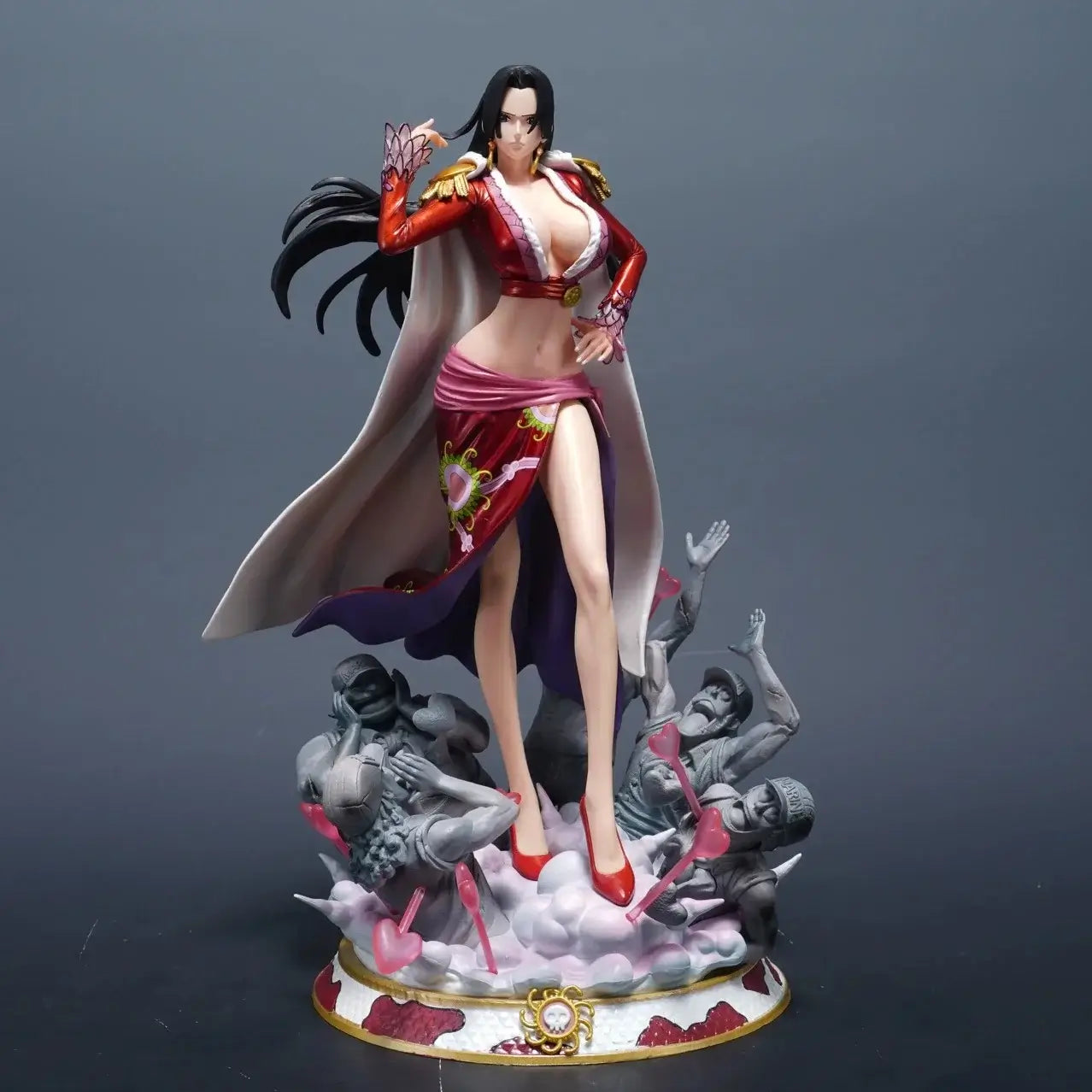 ONE PIECE Hancock action figure 30cm with detailed design and dynamic pose, showcasing elegance and strength.