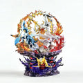 Pokemon Anime Figure Four Legendary featuring legendary Pokemon in dynamic poses and colorful backgrounds.