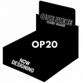One Piece Card Game OP-20 Booster Box ENG packaging design featuring OP20 text