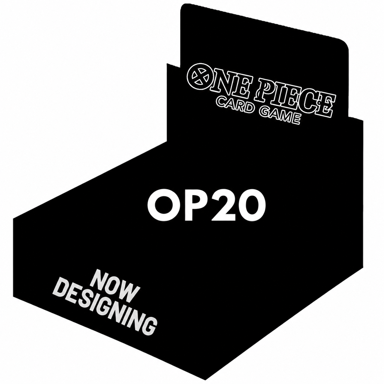 One Piece Card Game OP-20 Booster Box ENG packaging design featuring OP20 text