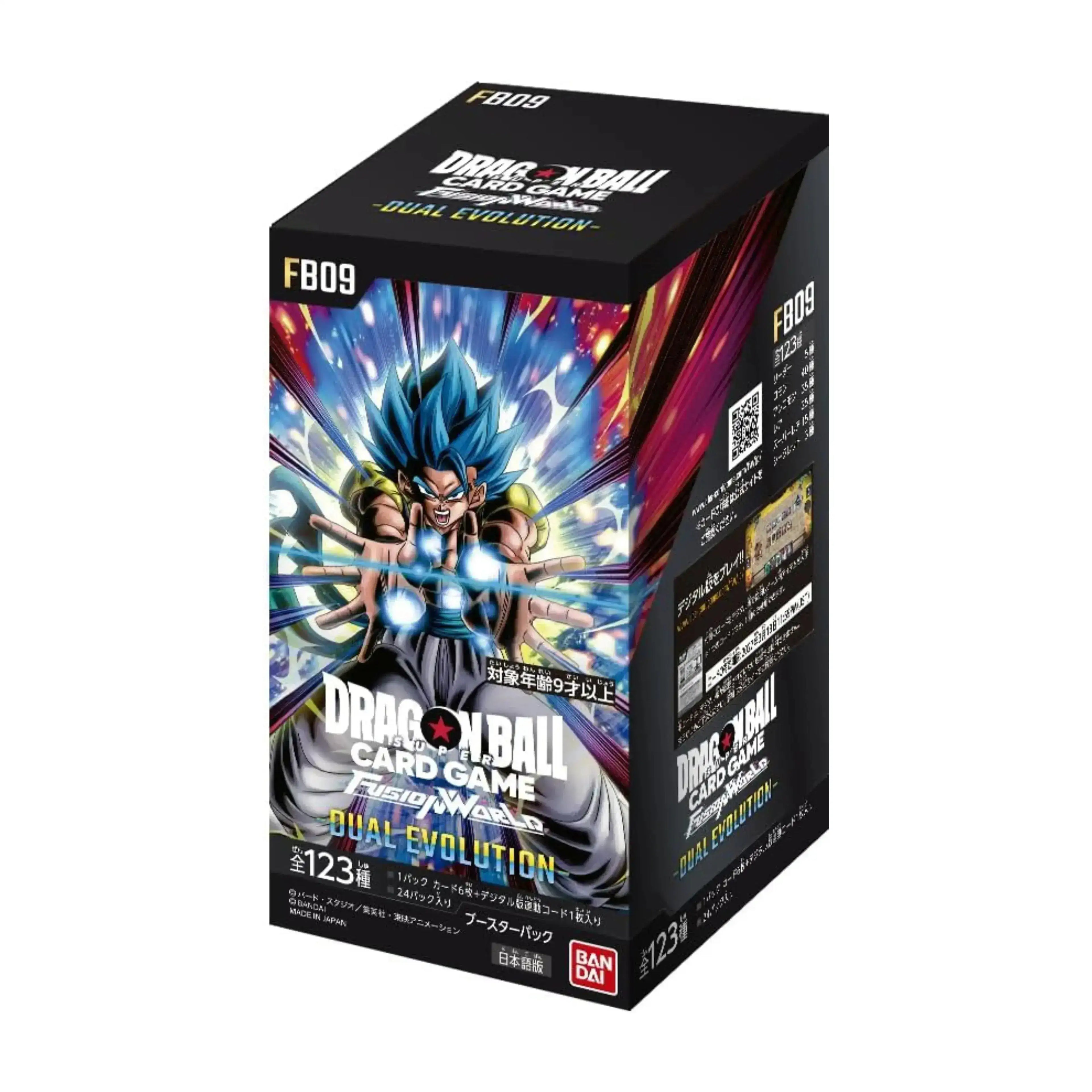 Booster box Dragon Ball originale e sigillata per collezionisti e giocatori di carte TCG.