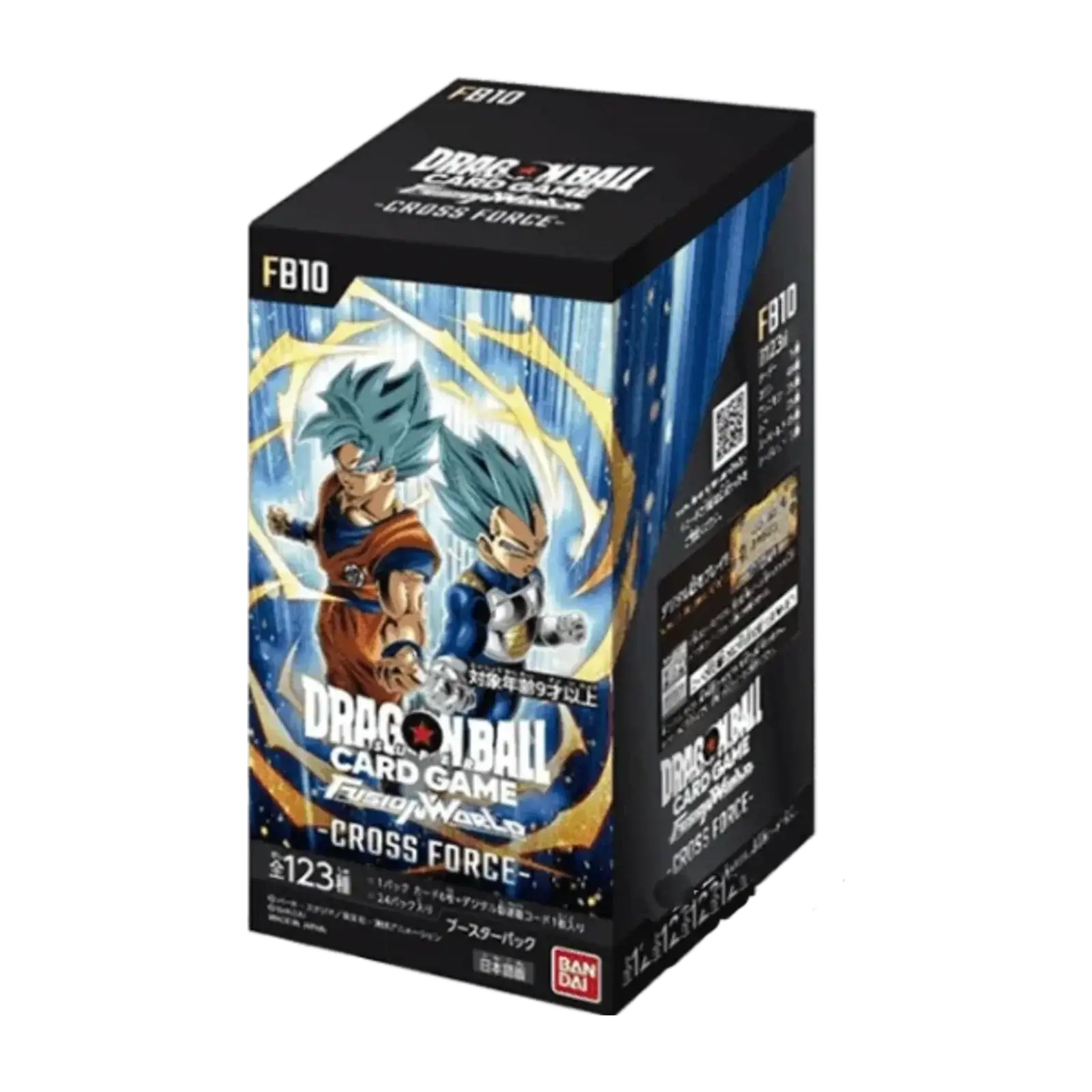 dragon ball fusion world fb10 booster box giapponese, confezione del gioco di carte.