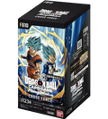 Dragon Ball Fusion World Cross Force FB10 Booster Box Giapponese with iconic characters on the packaging.