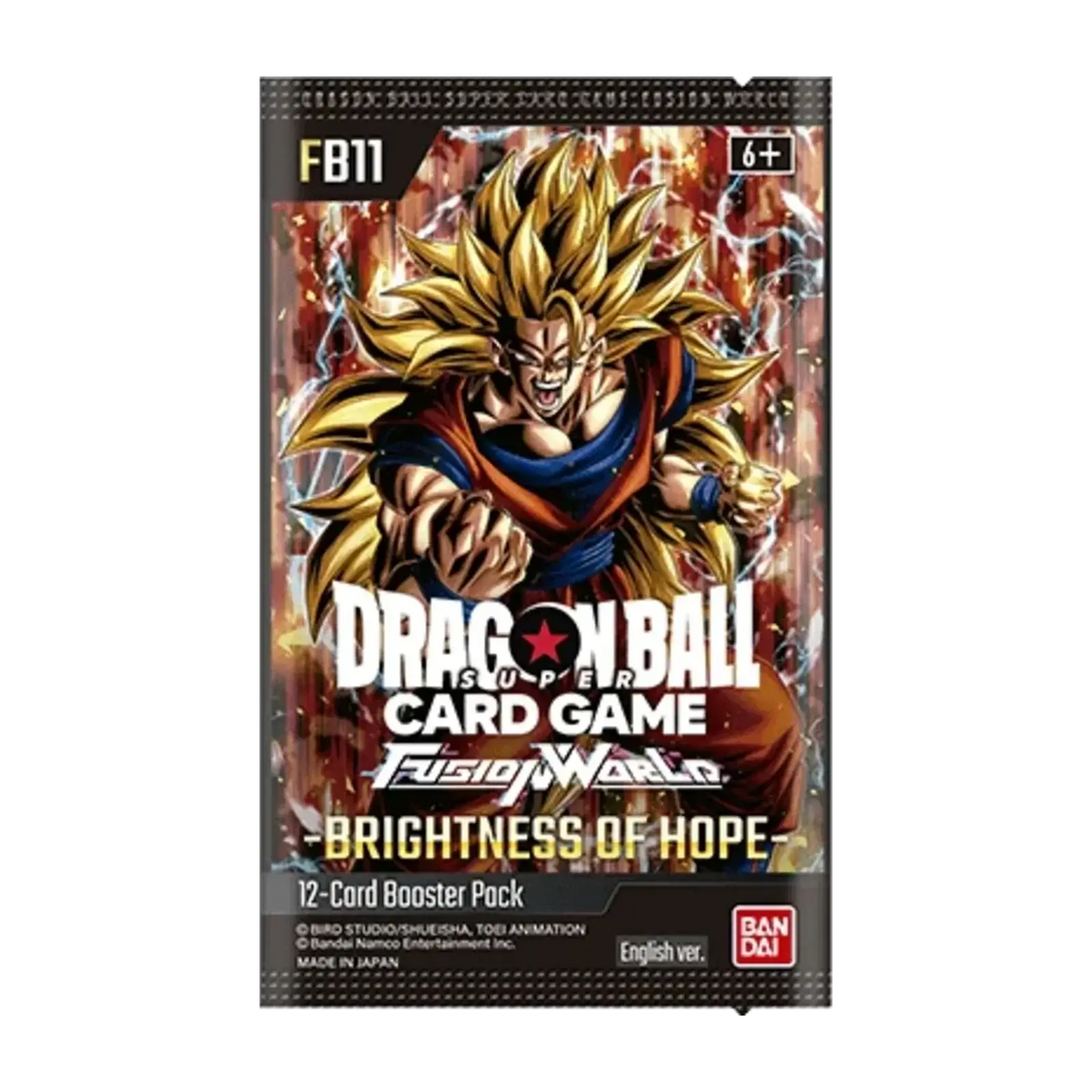 Dragon Ball Fusion World Booster Box FB11 ENG - confezione del display inglese dell'espansione Brightness of Hope