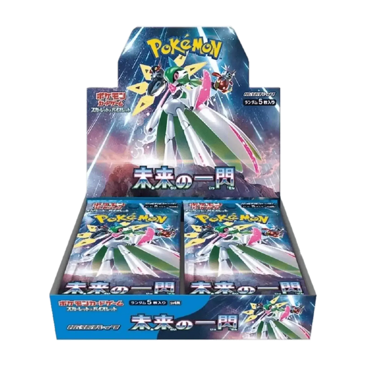 Pokémon Future Flash Booster Box SV4M giapponese, confezione del gioco di carte