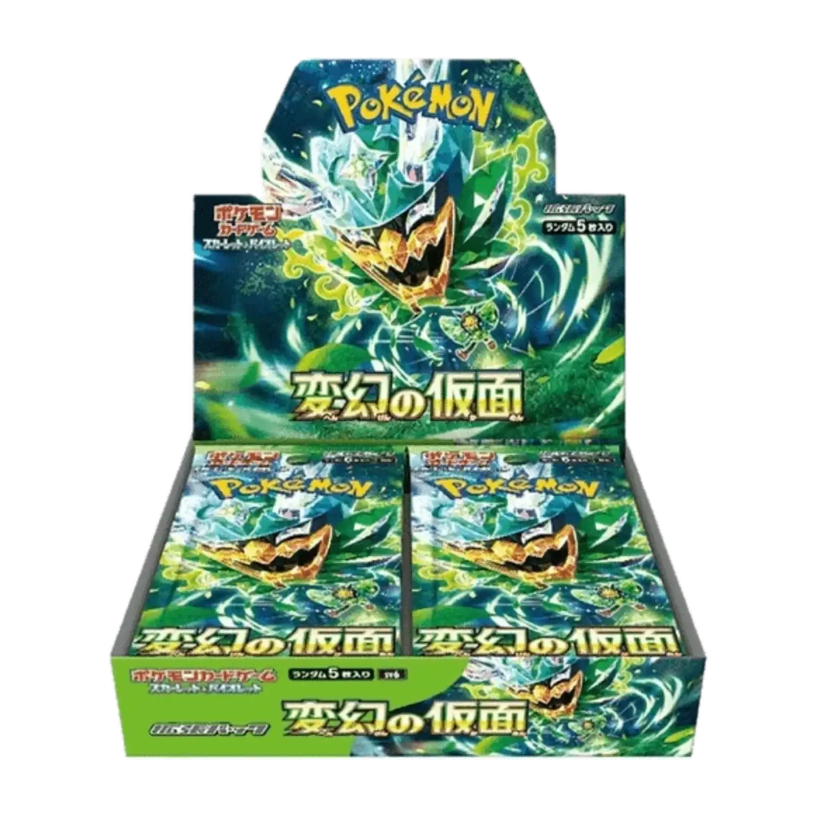 booster box Pokémon giapponese Mask of Transformation - confezione del gioco.