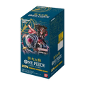 booster box One Piece Pillars of Strength con design accattivante e dettagli del gioco.