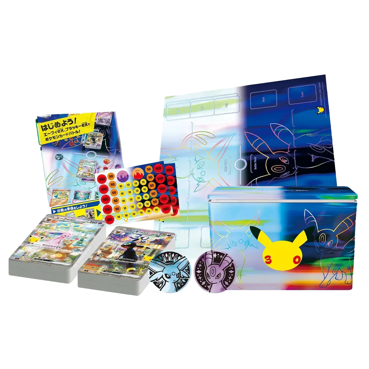 Pokémon 30th Anniversary Umbreon & Espeon Battle Deck